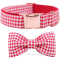 Dog Collars Bow Tie Printed Pet Collar